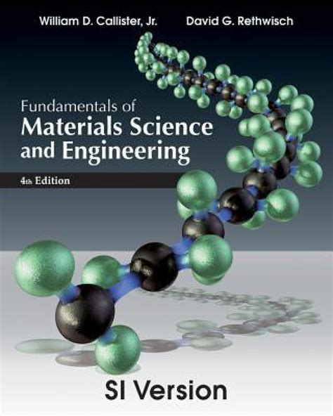 FUNDAMENTALS OF MATERIAL SCIENCE AND ENGINEERING SOLUTIONS Ebook Epub