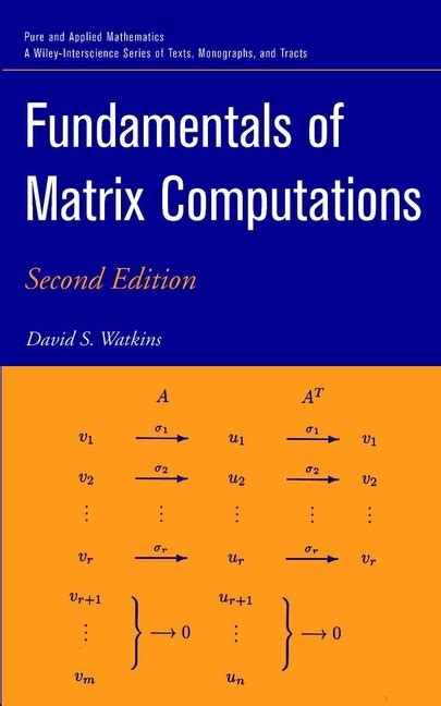 FUNDAMENTALS OF MATRIX COMPUTATIONS SOLUTIONS MANUAL Ebook Kindle Editon