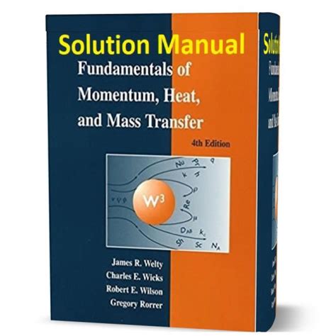 FUNDAMENTALS OF MOMENTUM HEAT AND MASS TRANSFER SOLUTION MANUAL Ebook Epub