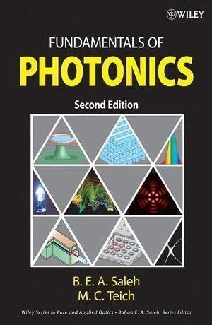 FUNDAMENTALS OF PHOTONICS SALEH SOLUTION MANUAL PDF Ebook Kindle Editon