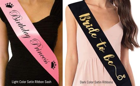 Fabric Sashes: