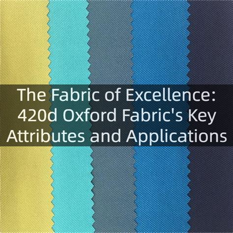 Fabrics of Excellence