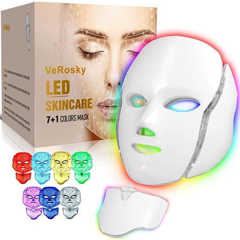 Face LED Mask: 5-in-1 Rejuvenation with 7 Colors for Radiant Skin