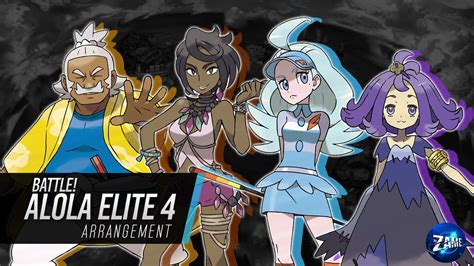 Face the Elite Four of the Alola Region: A Comprehensive Guide to Their Strategies and Pokémon