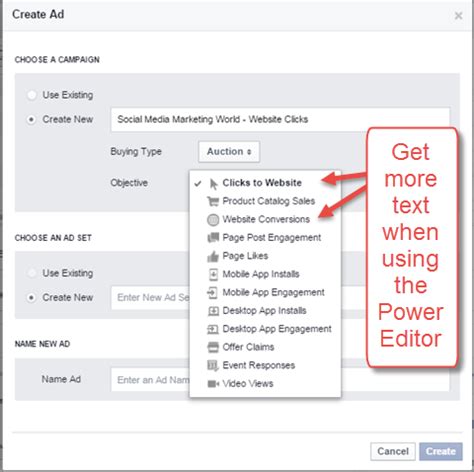 Facebook Ads Product Catalog Power Editor