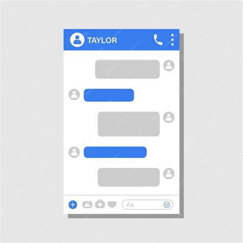 Facebook Chat Box Template