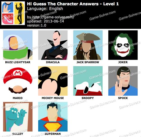 Facebook Guess The Character Answers Epub