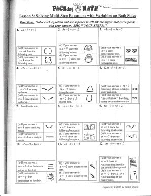 Faceing math answers to lesson 8 Ebook PDF