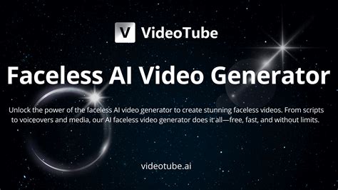 Faceless Video AI Generator: Free, Unlimited & Easy