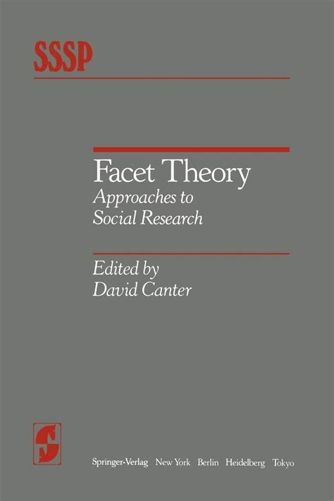 Facet Theory Approaches to Social Research Springer Series in Social Psychology Reader