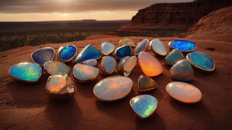 Faceted Opals: Shimmering Treasures with Unparalleled Beauty