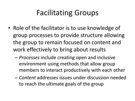 Facilitating Groups PDF