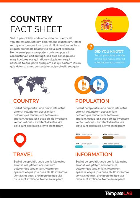 Fact Sheet Template