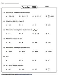 Factorial Practice Answers Epub