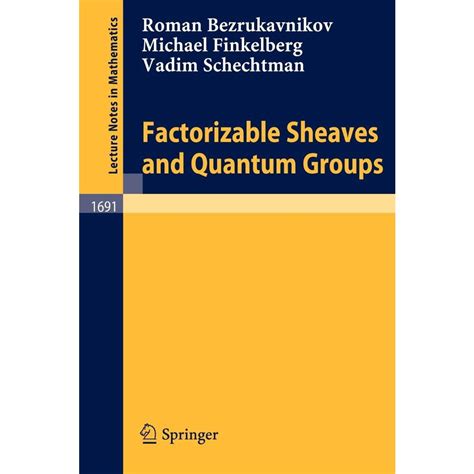 Factorizable Sheaves and Quantum Groups Doc