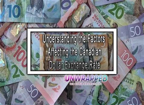 Factors Affecting the Canadian Dollar to Peso Exchange Rate