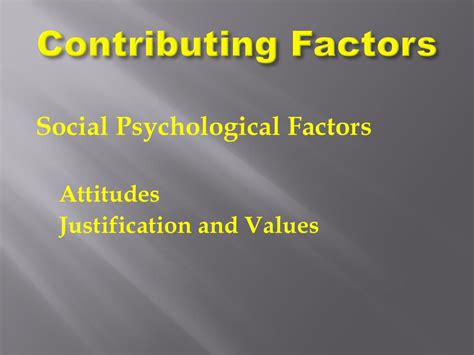 Factors Contributing to Unwelcoming Attitudes