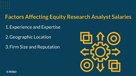 Factors Influencing Equity Research Associate Salary