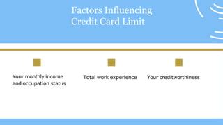 Factors Influencing Kohl's Credit Card Limit