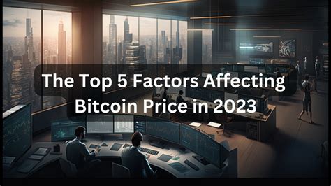 Factors Influencing the Bitcoin Price