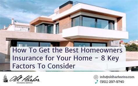 Factors To Consider When Getting Homeowners Insurance