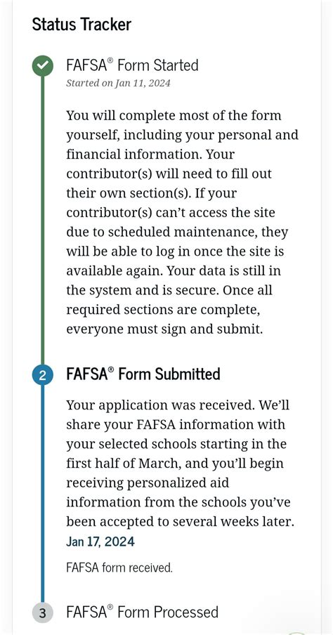 Factors that can affect the FAFSA processing time