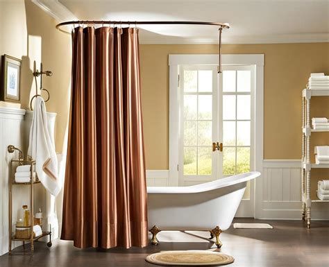 Factors to Consider When Choosing a Curtain Rod for Clawfoot Bathtubs