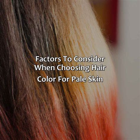 Factors to Consider When Choosing a Hair Color