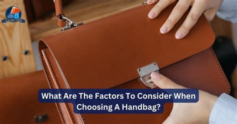 Factors to Consider When Choosing a Travel Handbag