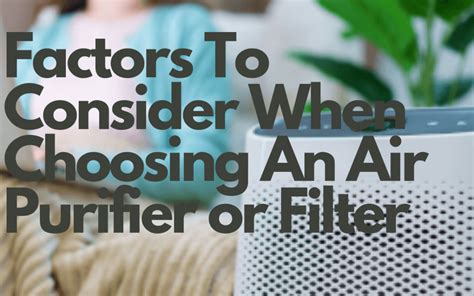 Factors to Consider When Choosing an Air Purifier for Your Dorm