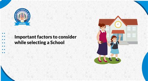Factors to Consider When Selecting a School