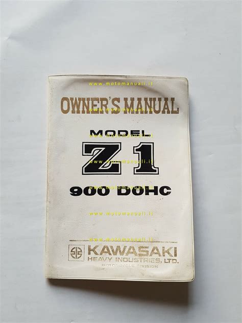 Factory Repair Free Manuals Kawasaki Z1 900  Ebook PDF