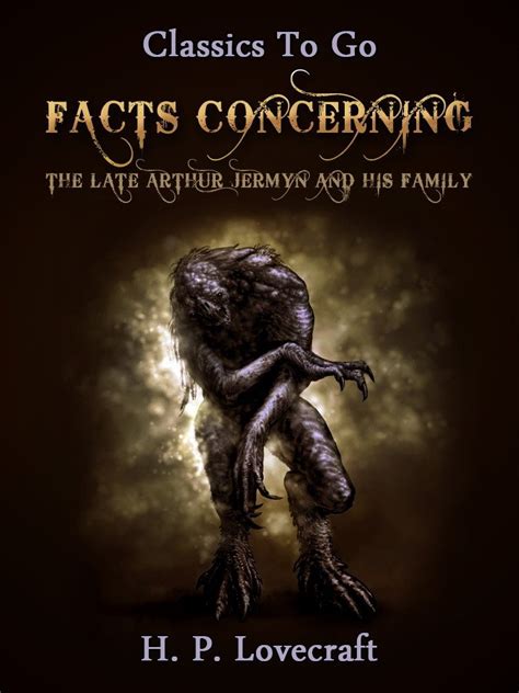 Facts Concerning the Late Arthur Jermyn and His Family Annotated