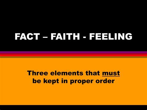 Facts faith and feeling Hour of Decision Doc