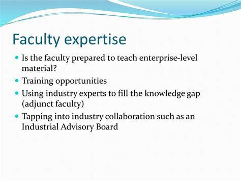 Faculty Expertise: