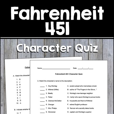 Fahrenheit 451 Quiz And Answers Reader