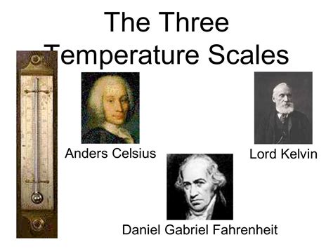 Fahrenheit and Celsius: A Historical Perspective