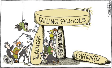 Failing to research and compare schools: