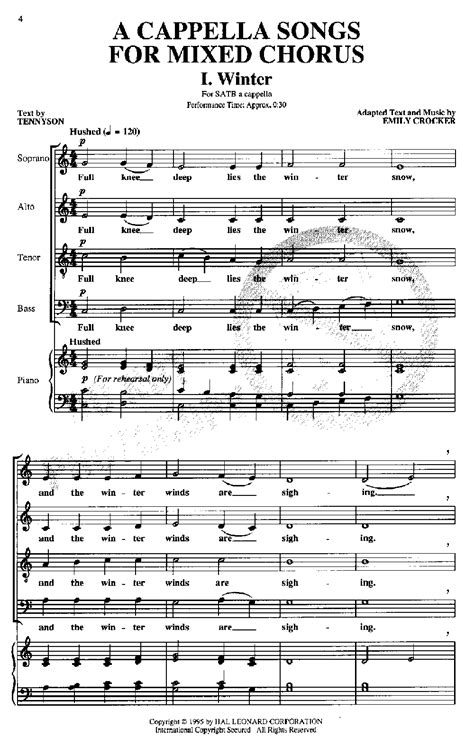 Fair and Soft and Gay and Young for Mixed Chorus SATB a Cappella From Five Sad and Humorous Songs in Jazz Rock Set to 17th Century English Poems