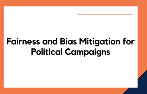 Fairness and Bias Mitigation