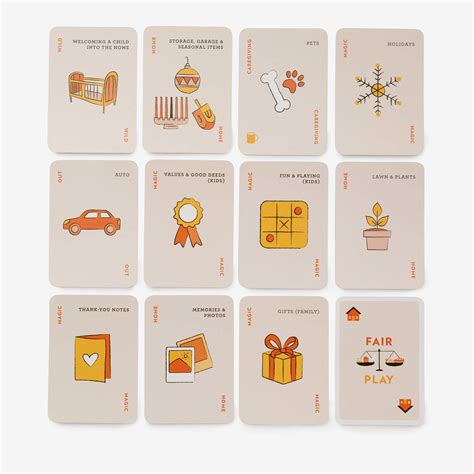 Fairplay Cards Printable