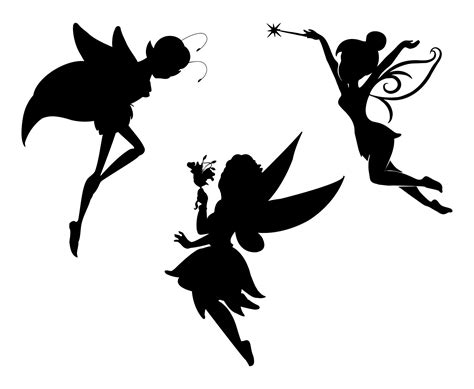 Fairy Silhouette Printable