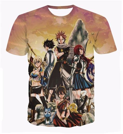 Fairy Tail Tee Shirts: A Fashion Statement Inspired by Magic and Adventure