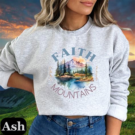 Faith Can Move Mountains Sweatshirt: A Symbol of Resilience and Empowerment