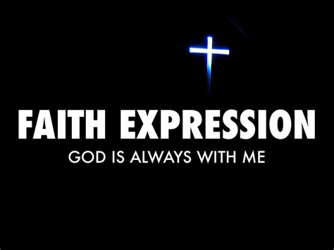 Faith Expression: