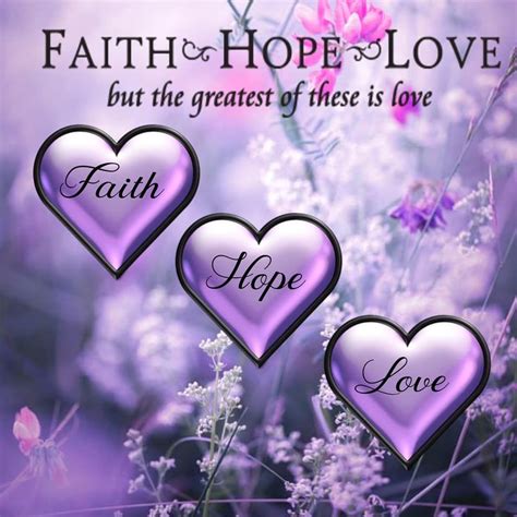 Faith Hope and Love Reader
