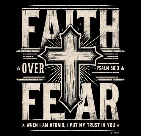 Faith Over Fear: A Shirt That Embodies Courage and Resilience