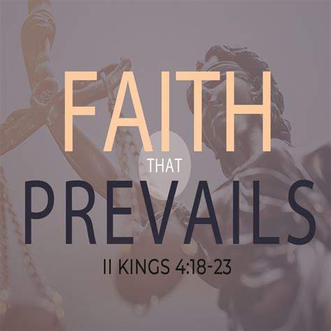 Faith That Prevails Epub