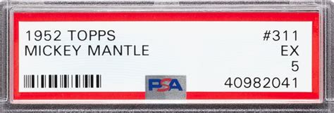 Fake Psa Label Template