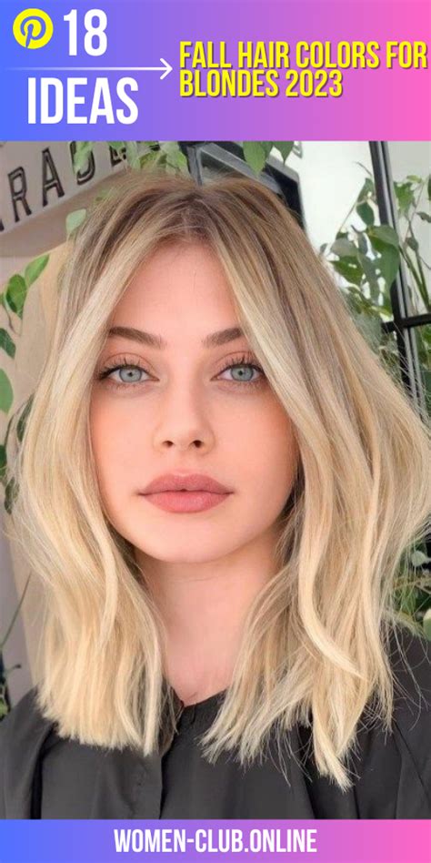 Fall Hair Colors for Blondes: 10 Stunning Shades to Embrace This Season